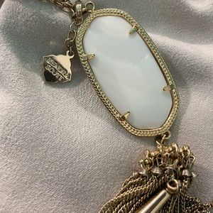 Kendra Scott Rayne Gold Long Pendant Necklace